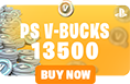 Allkeyshop 13500 V-Bucks PS