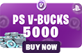 Allkeyshop 5000 V-Bucks PS