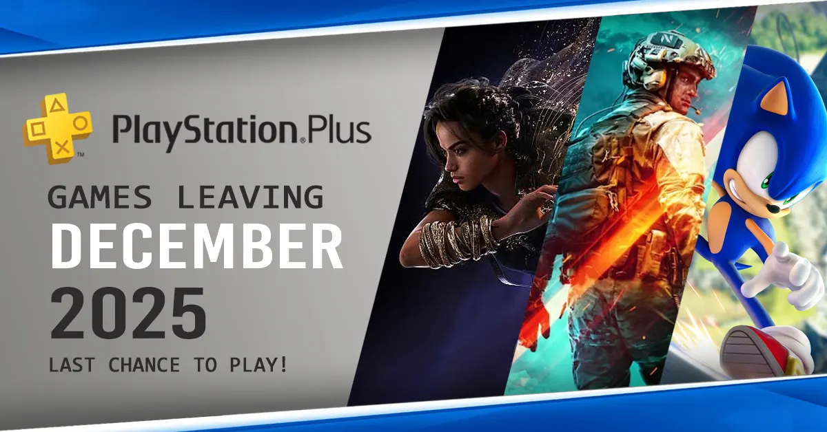 Games Leaving PlayStation Plus December 2025