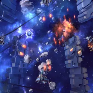 Astro Flame: Starfighter - Battle Drones