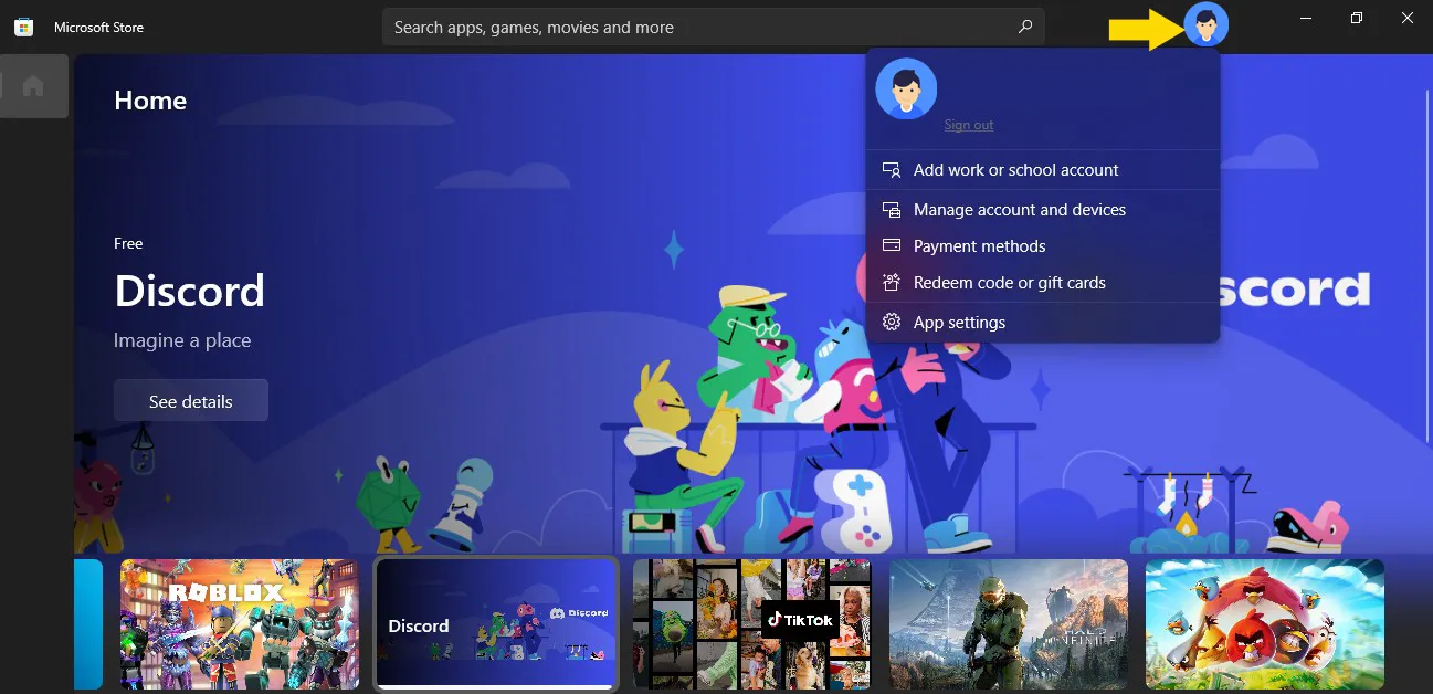 microsoft store windows 10 app