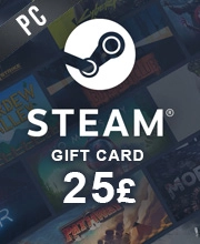 Steam Gift Card 25 Pounds Pc